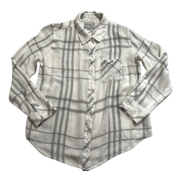 Rails Hunter Shirt in White Fog - Picture 1 of 5